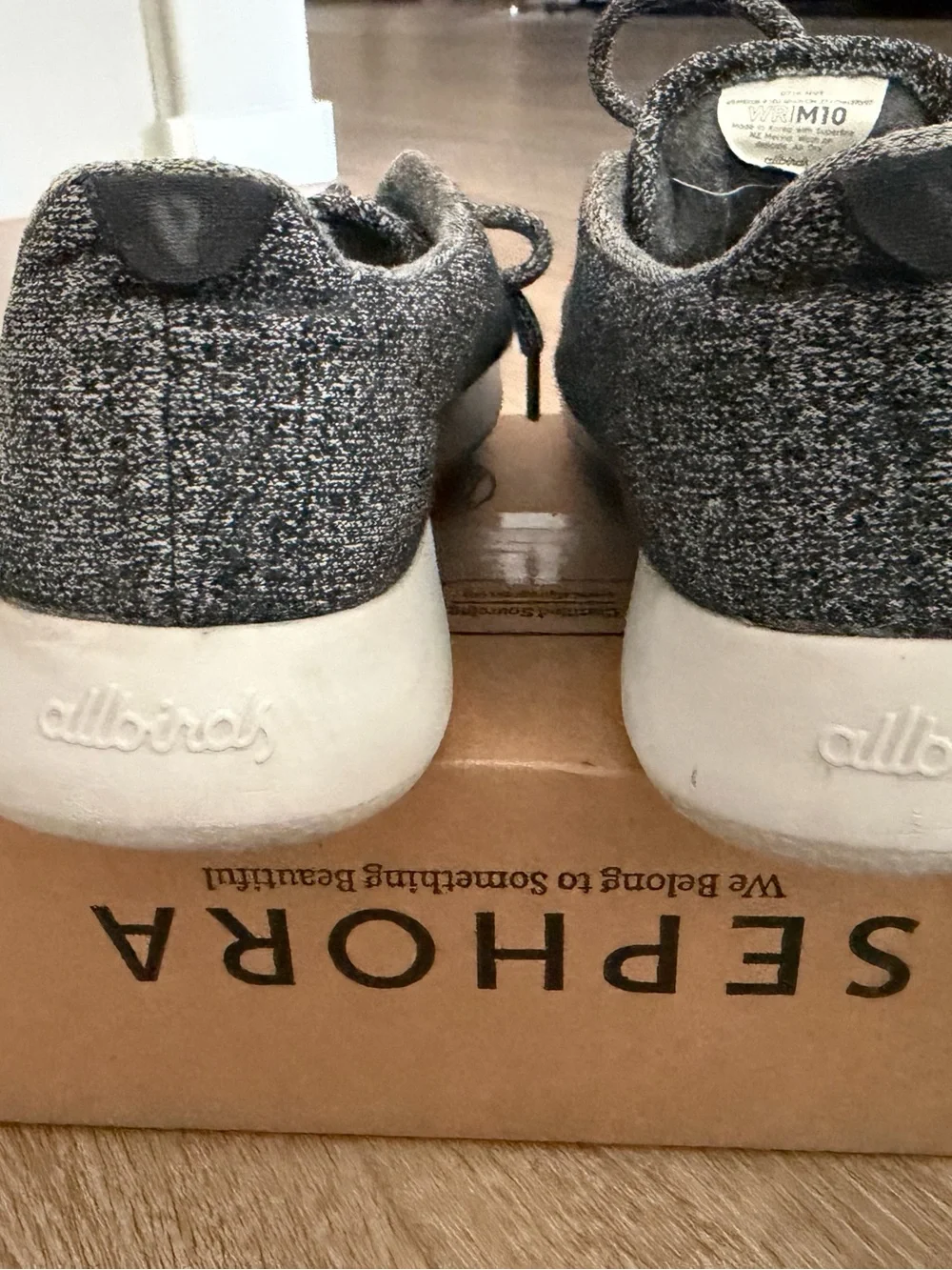 Allbirds Grey Knit size M10 men’s Sneakers